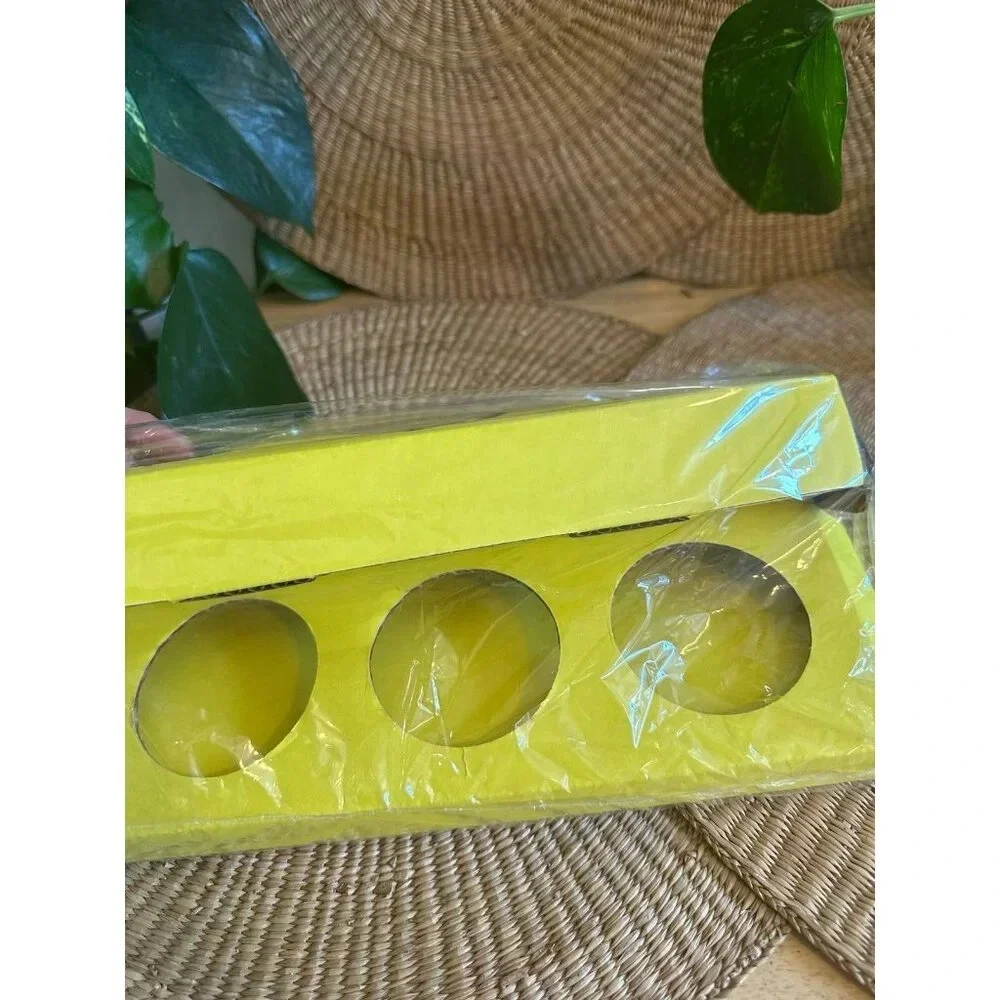 Yellow Cardboard DIY Lego costume pieces